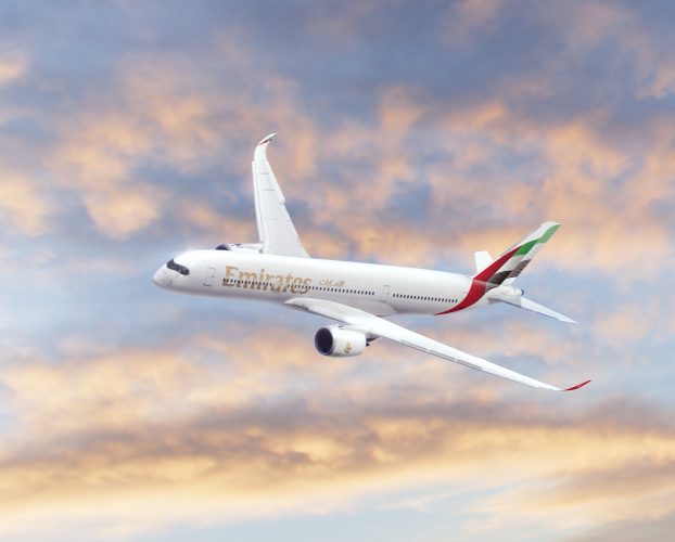 طيران الإمارات تطلب 15 طائرة A350 في معرض دبي للطيران 2023