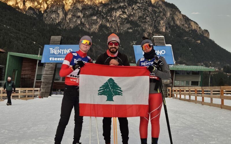 منتخب لبنان للناشئين  في تزلج العمق الى إيطاليا