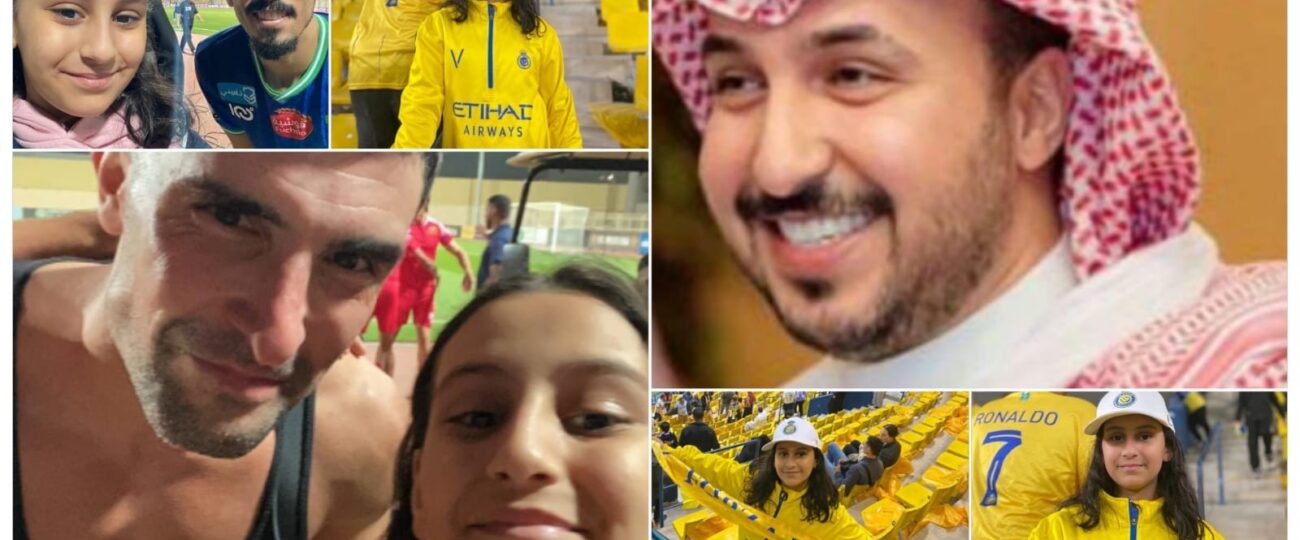 عاشقة النصر ومشجعة نادي النصر العنود الغفيلي  : وين ما يروح النصر أنا وياه ومتفائلون برئيس النصر إبراهيم المهيدب