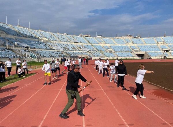 دورة تدريبية في اساسيات العاب القوى باشراف المحاضر الدولي وديع الحولي