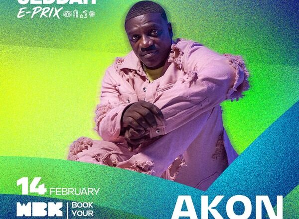 AKON TO PERFORM AT THE INAUGURAL JEDDAH E-PRIX 2025