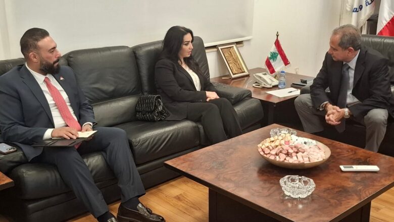 الّصدي يلتقي القائم بالاعمال العراقية ويتابع أوضاع بيروت وقطاعي الغاز والمحروقات