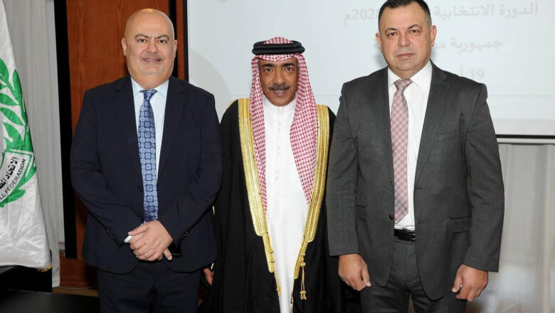 الطائرة: المهندس علي خليفة  عضوا في الاتحاد العربي لولاية جديدة