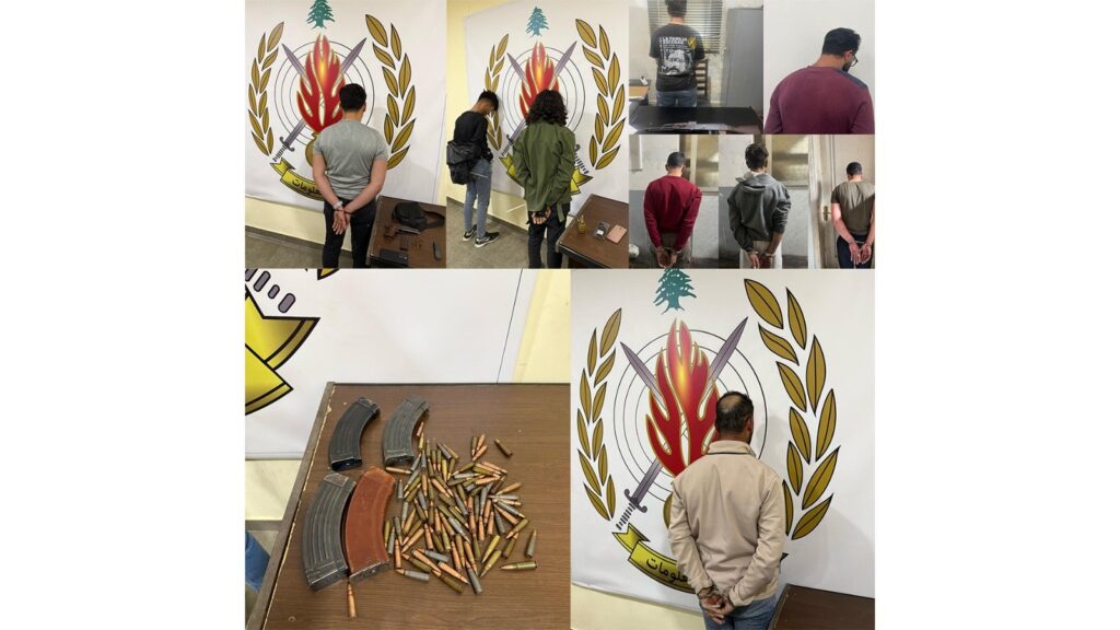 حواجز ومداهمات لشعبة المعلومات في منطقة الشمال تسفر عن توقيف عدد من المطلوبين والمشتبه بهم بارتكاب جرائم حواجز ومداهمات لشعبة المعلومات في منطقة الشمال تسفر عن توقيف عدد من المطلوبين والمشتبه بهم بارتكاب جرائم