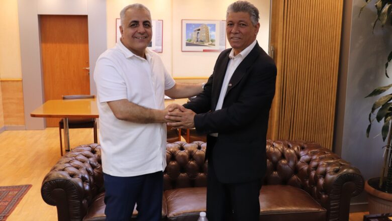 كركي يستقبل وفدًا من اتحاد نقابات عمّال فلسطين في لبنان