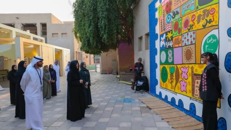 مريم عيد المنصوري تبرز إبداعها في أول مشاركة لها بمهرجان سكة للفنون بدبي