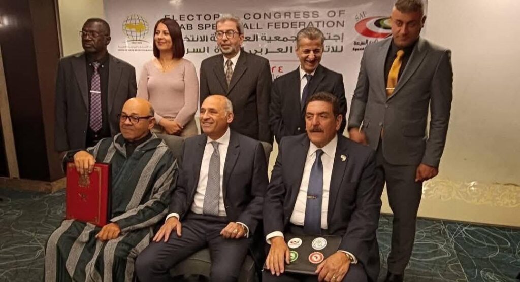 8 ميداليات للبنان في البطولة العربية لكرة السرعة وتجديد إنتخاب هاشم عضواً في المكتب التنفيذي 8 ميداليات للبنان في البطولة العربية لكرة السرعة وتجديد إنتخاب هاشم عضواً في المكتب التنفيذي