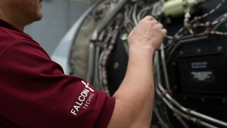 Falcon Technic ترحّب بتقديم خدماتها لأول عميل تابع لجهة خارجية: Bombardier Global 5000