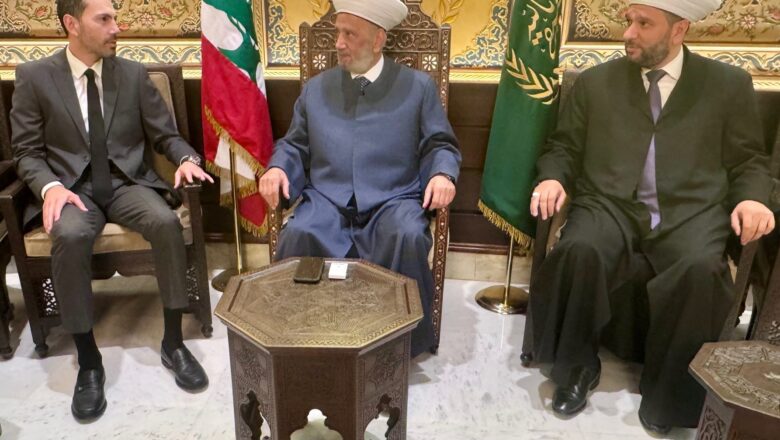 استقبل مفتي الجمهورية اللبنانية الشيخ عبد اللطيف دريان في دار الفتوى النائب أحمد الخير
