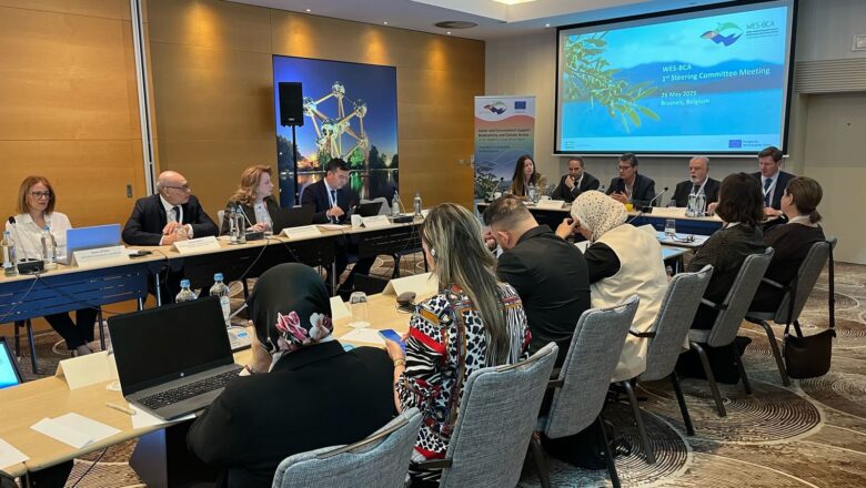 اعتماد خطة عمل مشروع WES-BCA المكوّنة من 27 نشاطًا وحملة توعوية نحو العمل المناخي وحماية البيئة خلال اجتماع اللجنة التوجيهية الأوّل