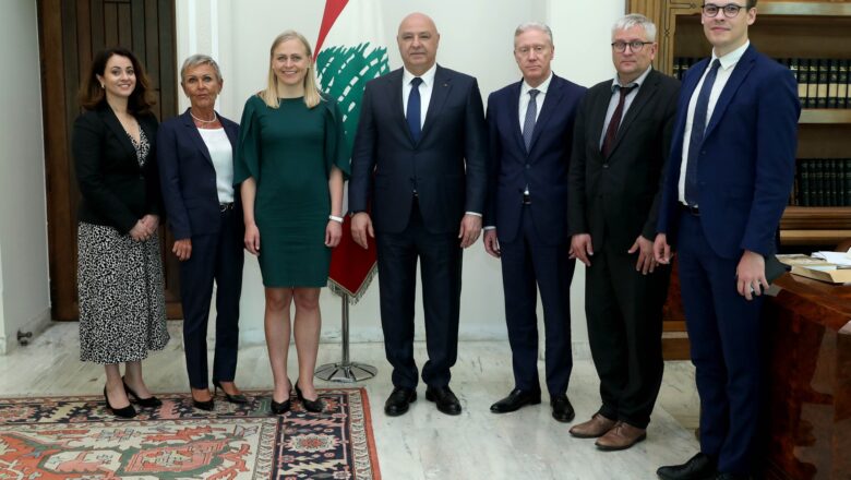الرئيس عون استقبل وزيرة خارجية فنلندا