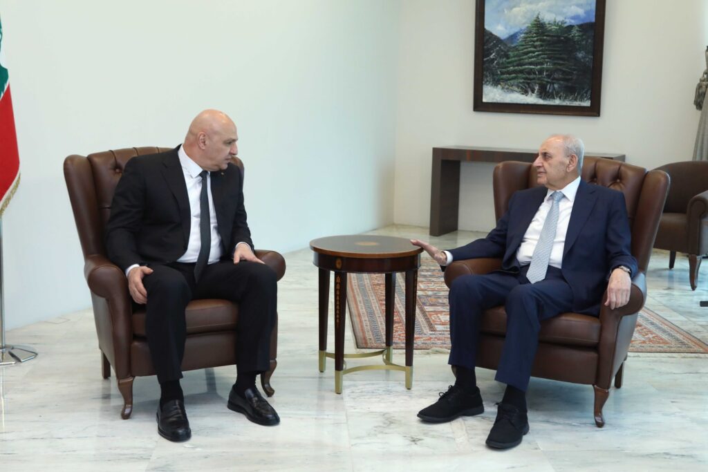الرئيس عون عرض مع الرئيس بري في اجتماع “ممتا ز” الأوضاع العامة الرئيس عون عرض مع الرئيس بري في اجتماع “ممتا ز” الأوضاع العامة