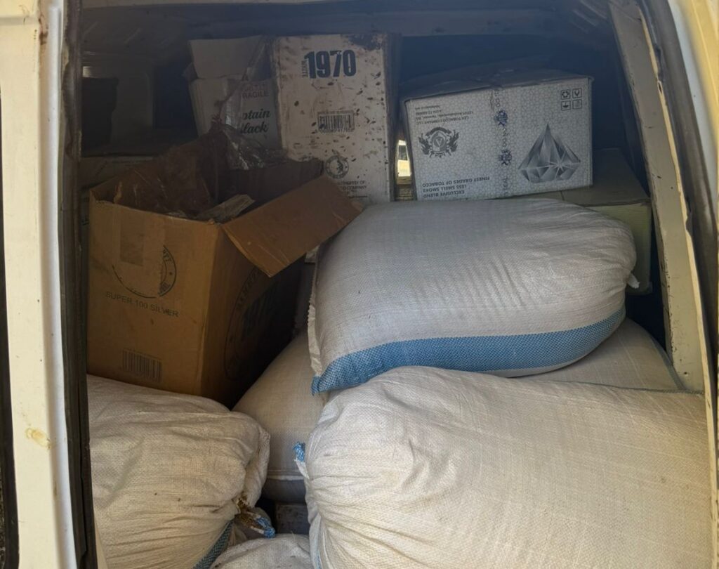 “الريجي” تضبط مصنوعات تبغية مهرّبة في مناطق السماقية والعبدة والبداوي وطرابلس “الريجي” تضبط مصنوعات تبغية مهرّبة في مناطق السماقية والعبدة والبداوي وطرابلس