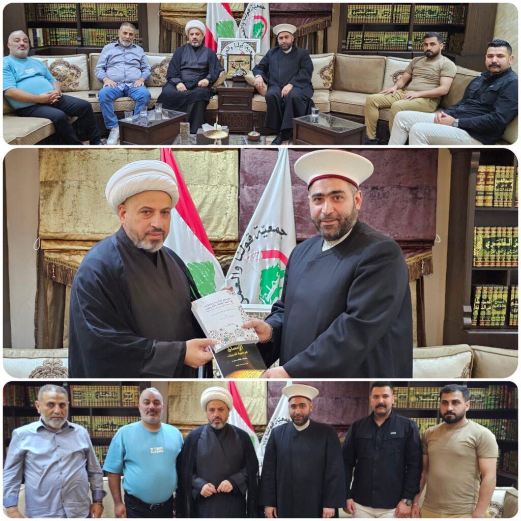 الشيخ الدكتور القطان استقبل الشيخ الخفاجي على رأس وفد من الجمهورية العراقية الشيخ الدكتور القطان استقبل الشيخ الخفاجي على رأس وفد من الجمهورية العراقية