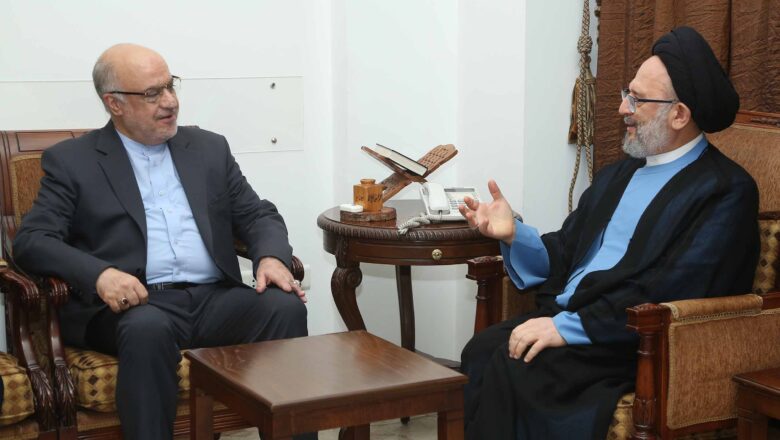العلامة فضل الله استقبل السّفير الإيراني المرحلة صعبة وتحتاج لحوار عام وخاص