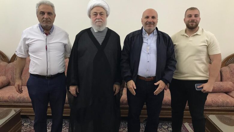 المفتي عسيران يستقبل السيد نادر عزام