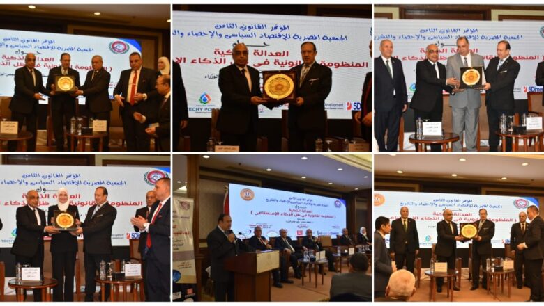 رئيس النيابة الإدارية يشهد الجلسة الافتتاحية للمؤتمر القانوني بحضور وزير العدل المستشار عدنان الفنجري