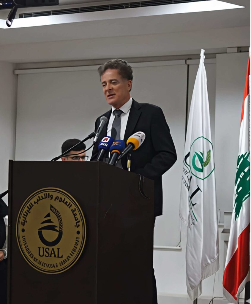 طلاب جامعة العلوم والآداب اللبنانية (USAL) ينظمون فعالية “وبيبقى الجنوب” تأكيدًا على صموده ونضاله طلاب جامعة العلوم والآداب اللبنانية (USAL) ينظمون فعالية “وبيبقى الجنوب” تأكيدًا على صموده ونضاله