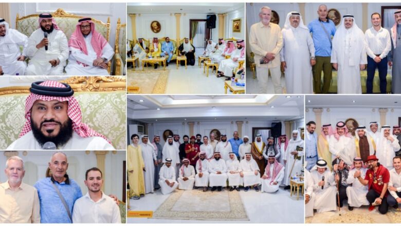 مبارك بن دهيكل وأحمد الزبيدي يكرمان الحجاج الأسبان