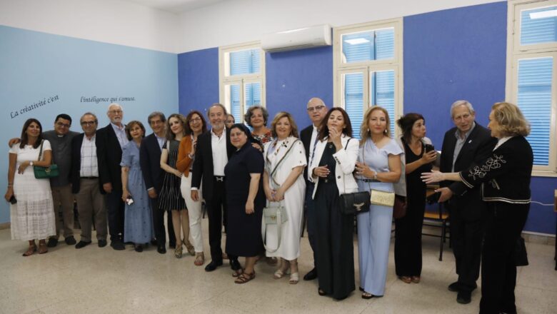 مدرسة الحبل بل دنس دشنت مختبرين للكيمياء والمعلوماتية ومكتبة بتبرّع من نادي “روتاري بيروت سيدرز” وجهات أخرى مساهِمة