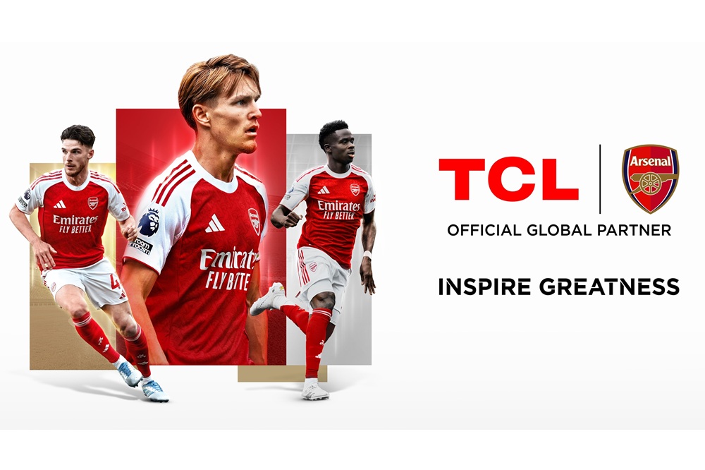 TCL وأرسنال تعلنان توسيع شراكتهما العالمية ضمن اتفاقية تمتد لعدة سنوات TCL وأرسنال تعلنان توسيع شراكتهما العالمية ضمن اتفاقية تمتد لعدة سنوات