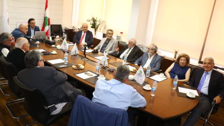 إجتماع مجلس إدارة الإتحاد الدولي لرجال وسيدات الأعمال اللبنانيين MIDEL برئاسة الدكتور فؤاد زمكحل