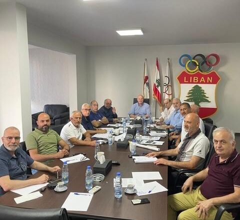 اللجنة الأولمبية اللبنانية لتأكيد المشاركة في إستحقاقات خارجية  وتنظيم ” اليوم الأولمبي ” لعام 2025 في زغرتا