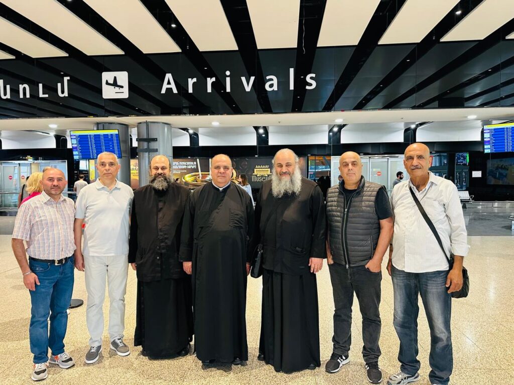المطرانان ابراهيم والصوري وصلا الى ارمينيا برفقة نقولا ابو فيصل