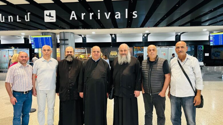 المطرانان ابراهيم والصوري وصلا الى ارمينيا برفقة نقولا ابو فيصل
