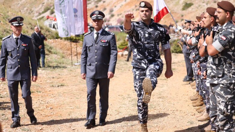 قوى الأمن أحيت عيدها الرابع والستّين بعد المائة بافتتاح “غابة شهداء قوى الأمن الدّاخلي” في محميّة أرز الشّوف.