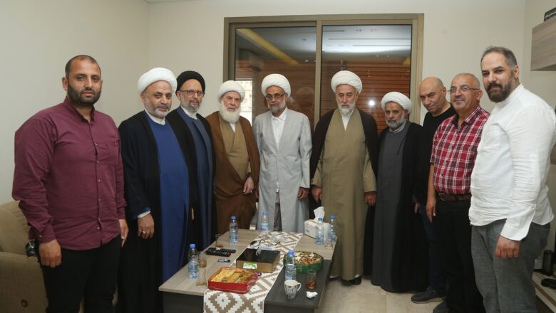 وفد من مؤسسة المرجع فضل الله زار الشيخ عودي مستنكرا الاعتداء عليه العلامة فضل الله: لردع كل من يمس التنوع على صعيد الوطن أو الطائفة
